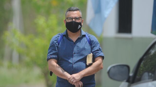 Fabián Tablado deja la unida penitenciaria Nro 46 de San Martin, Buenos Aires, y fijó residencia en Bell Ville.