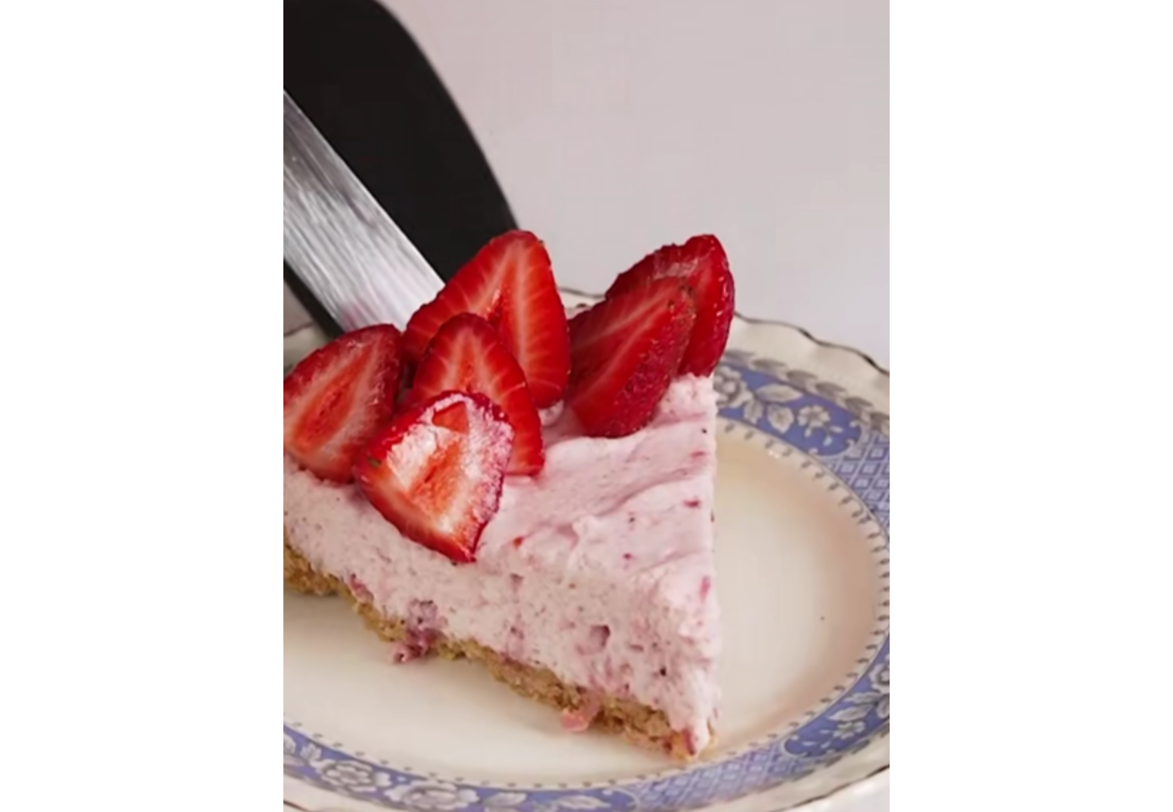 Así queda la tarta con esta receta.