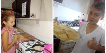 Emprendimiento Panqueques los Hermanos, a cargo de dos jóvenes mendocinos.