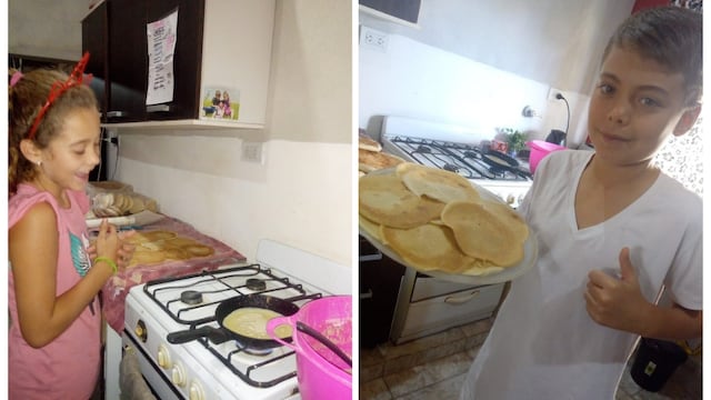Emprendimiento Panqueques los Hermanos, a cargo de dos jóvenes mendocinos.
