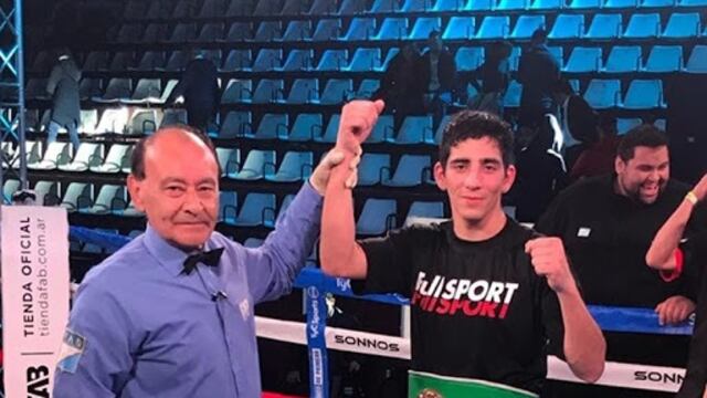 El excampeón sudamericano de los súper ligeros Leonardo "Junior" Amitrano, combatirá por el título argentino welter.