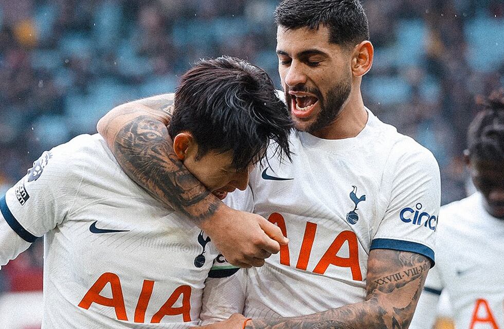 Durante el homenaje de Belgrano a Cuti Romero, Tottenham subió un desopilante posteo