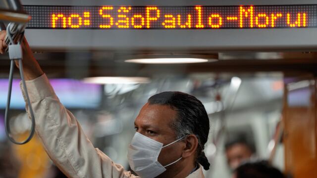 Coronavirus en Brasil. (Foto / AP)