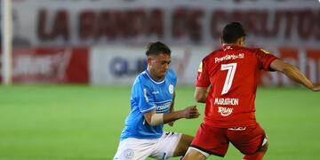 Sacrificio, marca y despliegue. Lo que pone Santiago Longo para ser figura en Belgrano (@Belgrano).