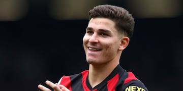 Julián Álvarez reaccionó a su último gol
