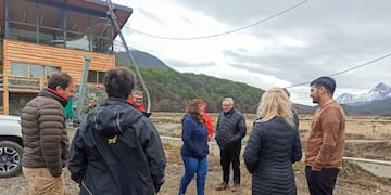 Autoridades de vialidad nacional recorrieron obras viales en Tierra del Fuego