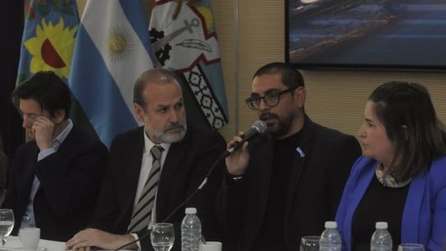 Apoyo regional a Bahía Blanca para la instalación de la planta de Gas Natural Licuado. (Foto: Pablo Presti - La Nueva).