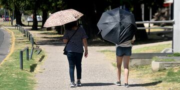 Este domingo el calor afloja, y hay pronóstico de lluvias.
