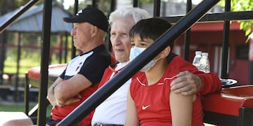 El "Maestro" siguió colaborando con la formación de jugadores después haber cumplido 80 años.