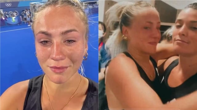 La cordobesa Julieta Jankunas pasó de las lágrimas de emoción al festejo alocado con Agustina Albertario.