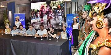 Se presentó el Carnaval de Concordia 2022.