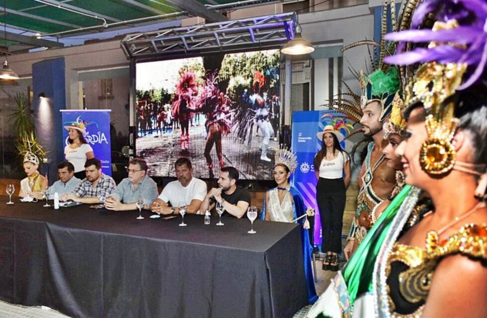 Concordia: Presentaron la edición 2022 del Carnaval