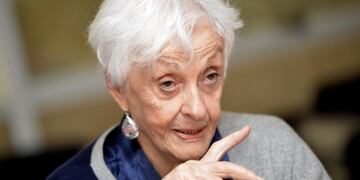 Graciela Fernández Meijide: “Si Alberto Fernández queda totalmente sometido es lo mismo que si se fuera”. (Archivo/La Voz).