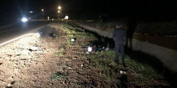 Un motociclista murió luego de despistar en San Pedro.