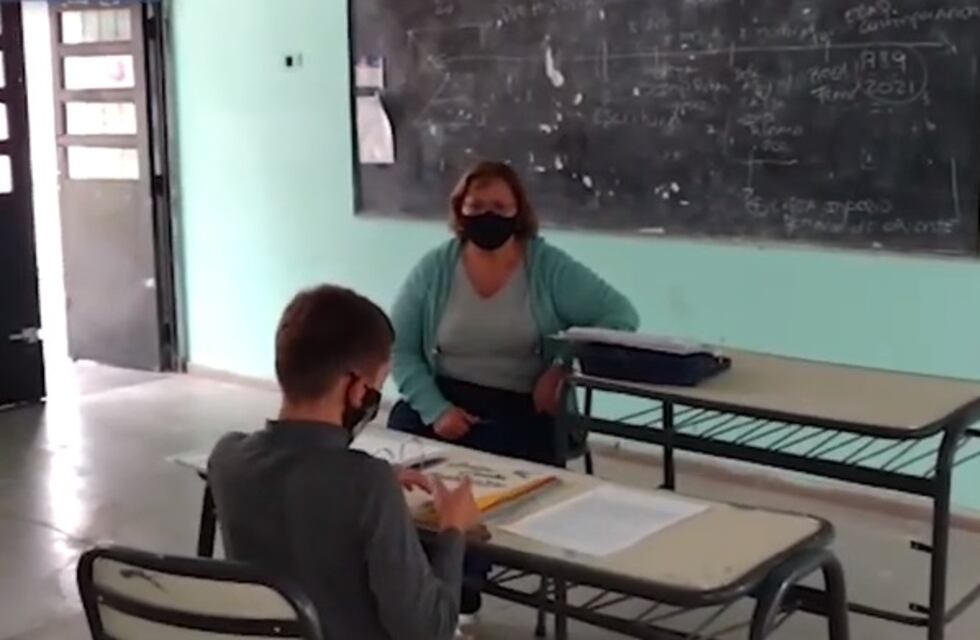 Sin luz y sin agua así comenzaron de clases presenciales en una escuela de Mendoza