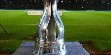 El trofeo de la Copa Argentina. (Prensa Copa Argentina)