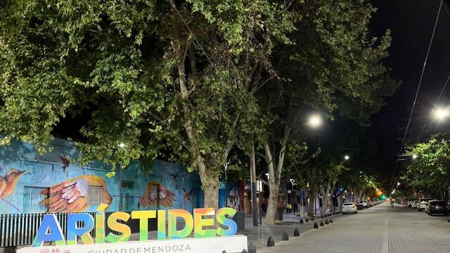 Inspectores de la Municipalidad de la Ciudad de Mendoza realizaron multas a varios bares y rstaurantes de calle Arítides por incumplir las normas restrictivas sanitarias. Gentileza MCM