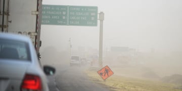 Viento y tierra en la ciudad de Córdoba.