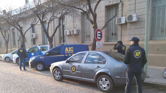 Allanamientos en la Jefatura, por una causa de coimas en donde participaron policías de la Unidad Regional V de Rafaela