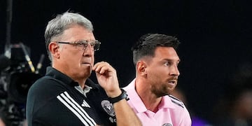 El entrenador volvió a dirigir a Leo como lo hizo en Barcelona y la selección nacional.