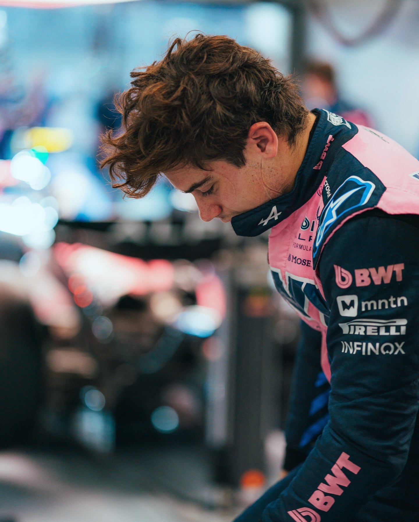 Franco Colapinto en el GP de Qatar. (Prensa Alpine).