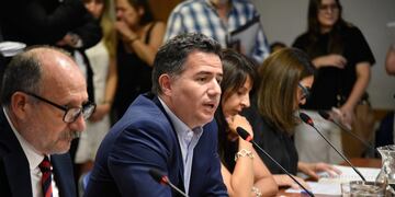 El diputado Gabriel Bornoroni (La Libertad Avanza) fue designado como titular de la Comisión de Legislación General (Foto: HCDN)