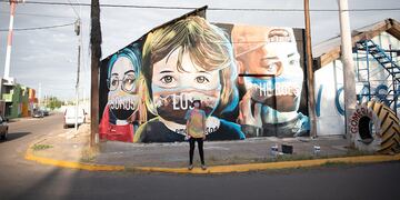 El trabajo de Mercedes Yacante hace referencia a la responsabilidad social ante el Covid-19.