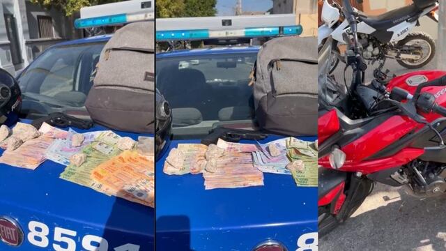 Detuvieron a los motochoros acusados de robar cuatro estaciones en un día.