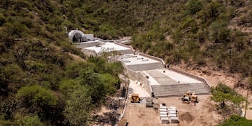 Siguen los trabajos en el Santuario de la Virgen del Valle
