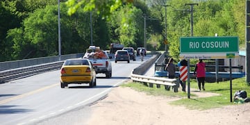 Ruta 38 actual. Puente sobre el río Cosquin, en Bialet Massé. (La Voz)