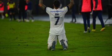 El gol de Gustavo Bou le alcanzó al Talleres de Ribonetto apenas para empatar (Nicolás Bravo / La Voz).