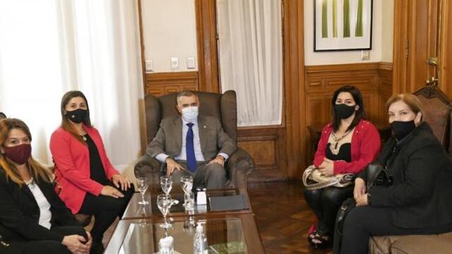 Jaldo recibió a mujeres representantes del Este.