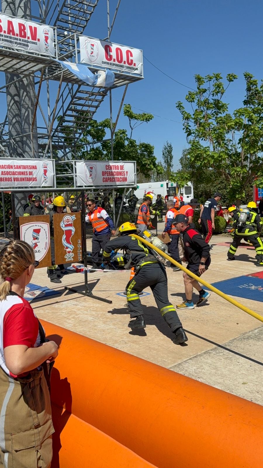 Bomberos de Villa Carlos Paz se destacaron en la Copa Santa Fe 2025