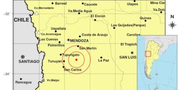El sismo fue de 2.4 grados en Mendoza.