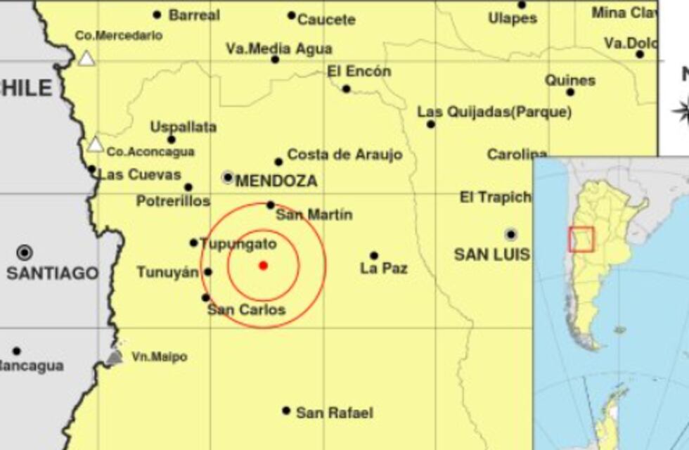 Tembló en Mendoza, pero la tendencia en Twitter es por reclamos en Chile