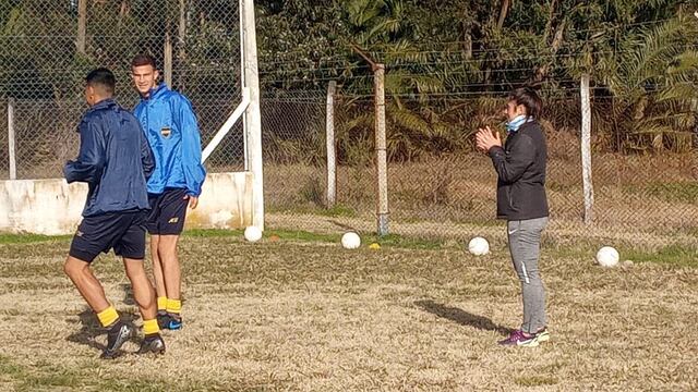 Milagros Liebana es la primera mujer tresarroyense en formar parte del Cuerpo Técnico de un equipo de fútbol.