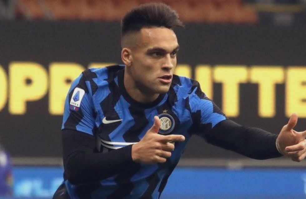 Tres goles del bahiense Lautaro Martínez para la victoria del Inter