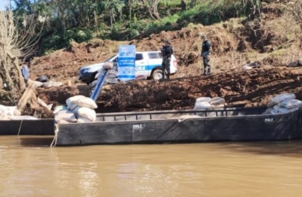 El Soberbio: incautan millonario contrabando de soja