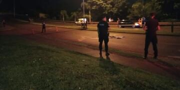 Oberá; falleció un peatón atropellado por un auto.