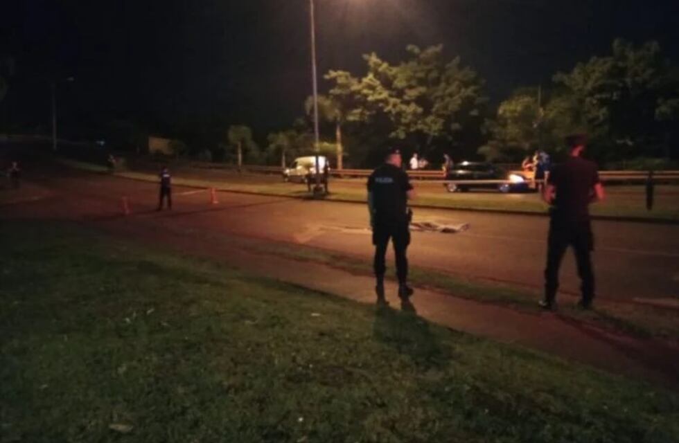 Oberá; falleció un peatón atropellado por un auto