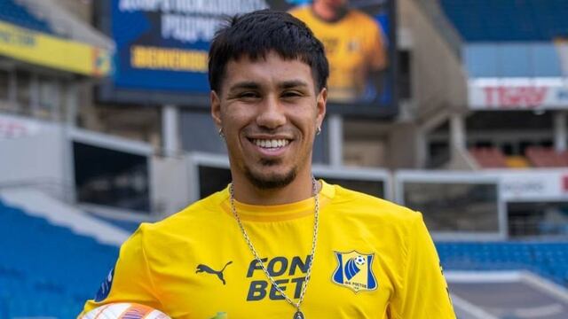 Rodrigo Saravia, mediocampista uruguayo, jugará en Belgrano (Archivo).