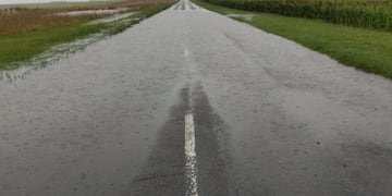 Corte en la Ruta Provincial 75 por las inclemencias climáticas