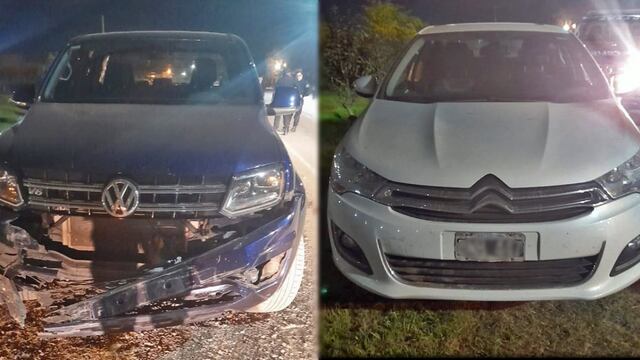 El auto de Matarochi impactó contra el C4 pero no logró que se detuviera