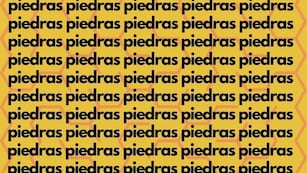 Hay una palabra diferente.