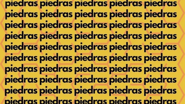 Hay una palabra diferente.