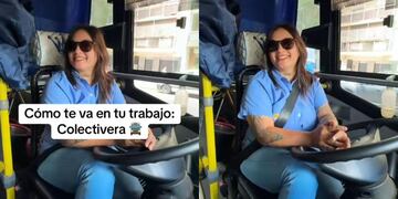 Una mujer maneja un colectivo y reveló su sueldo.