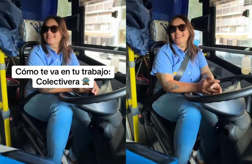 Una chofer de colectivo contó su sueldo y causó la sorpresa de varios