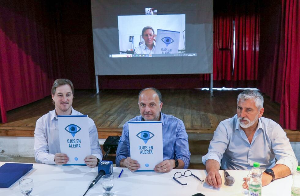 Se firmó el convenio Ojos en Alerta, que será presentado en el distrito