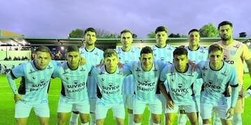 La formación de Racing ante Tristán Suárez. Con el triunfo como único resultado que le sirve (Prensa Racing).