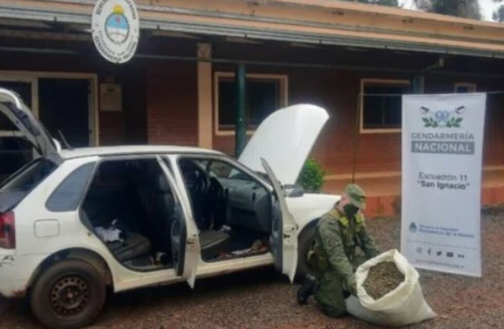 Gobernador Roca: secuestraron marihuana transportada en un automóvil